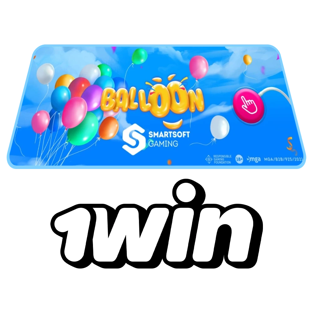 Para jugar en el casino con 1Win, elija Balloon.