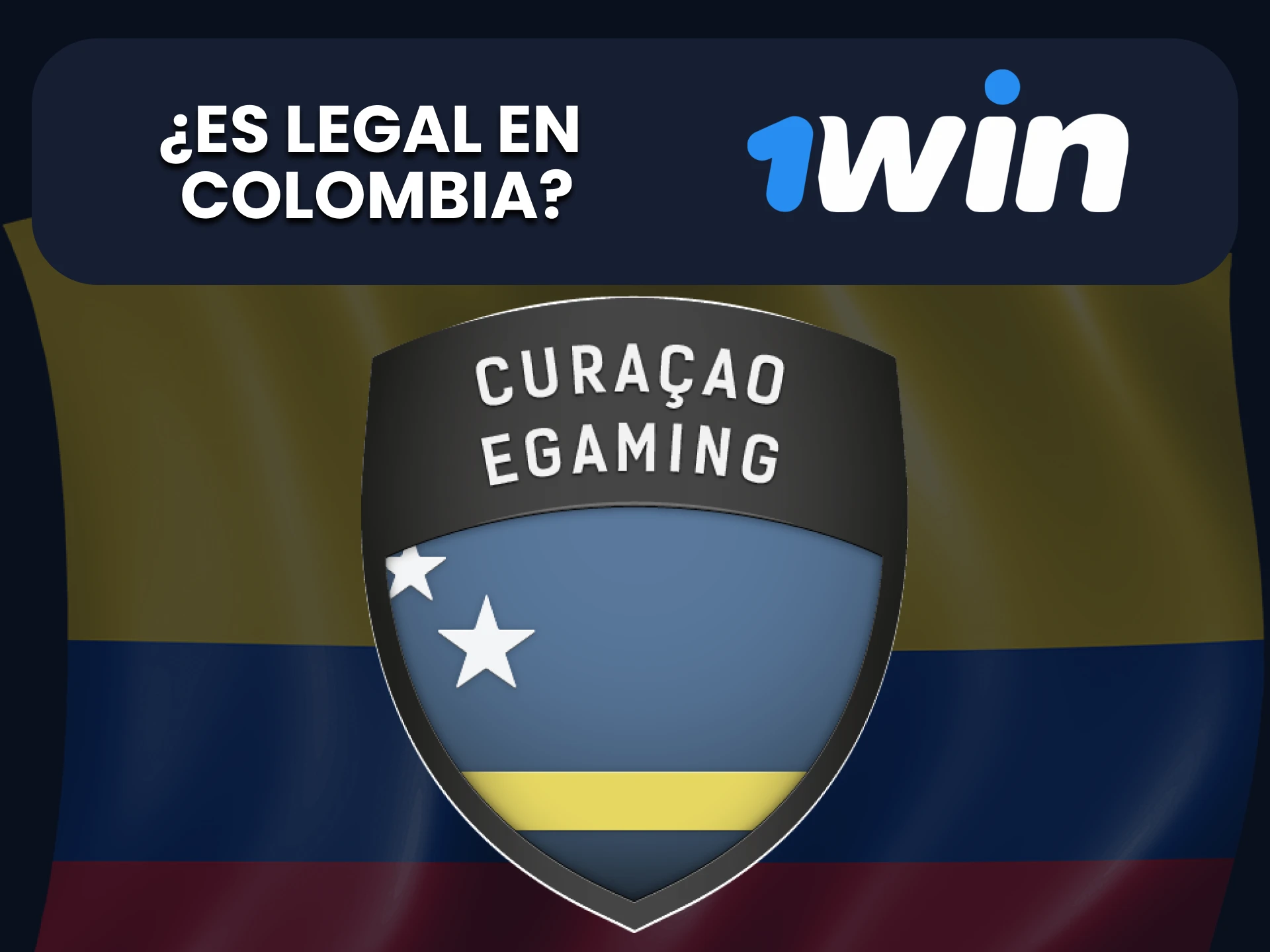 1win es un sitio legal en Colombia.