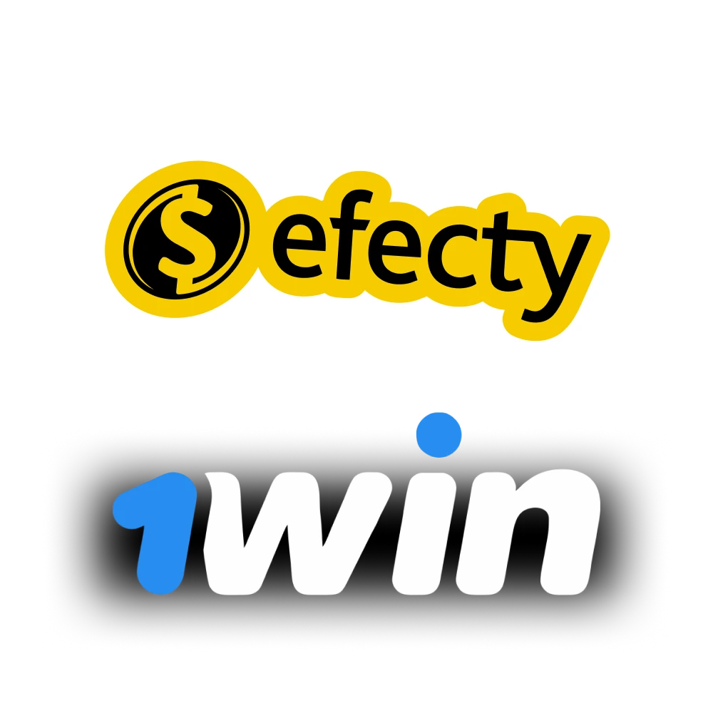 Para transacciones en 1win, elija Efecty.