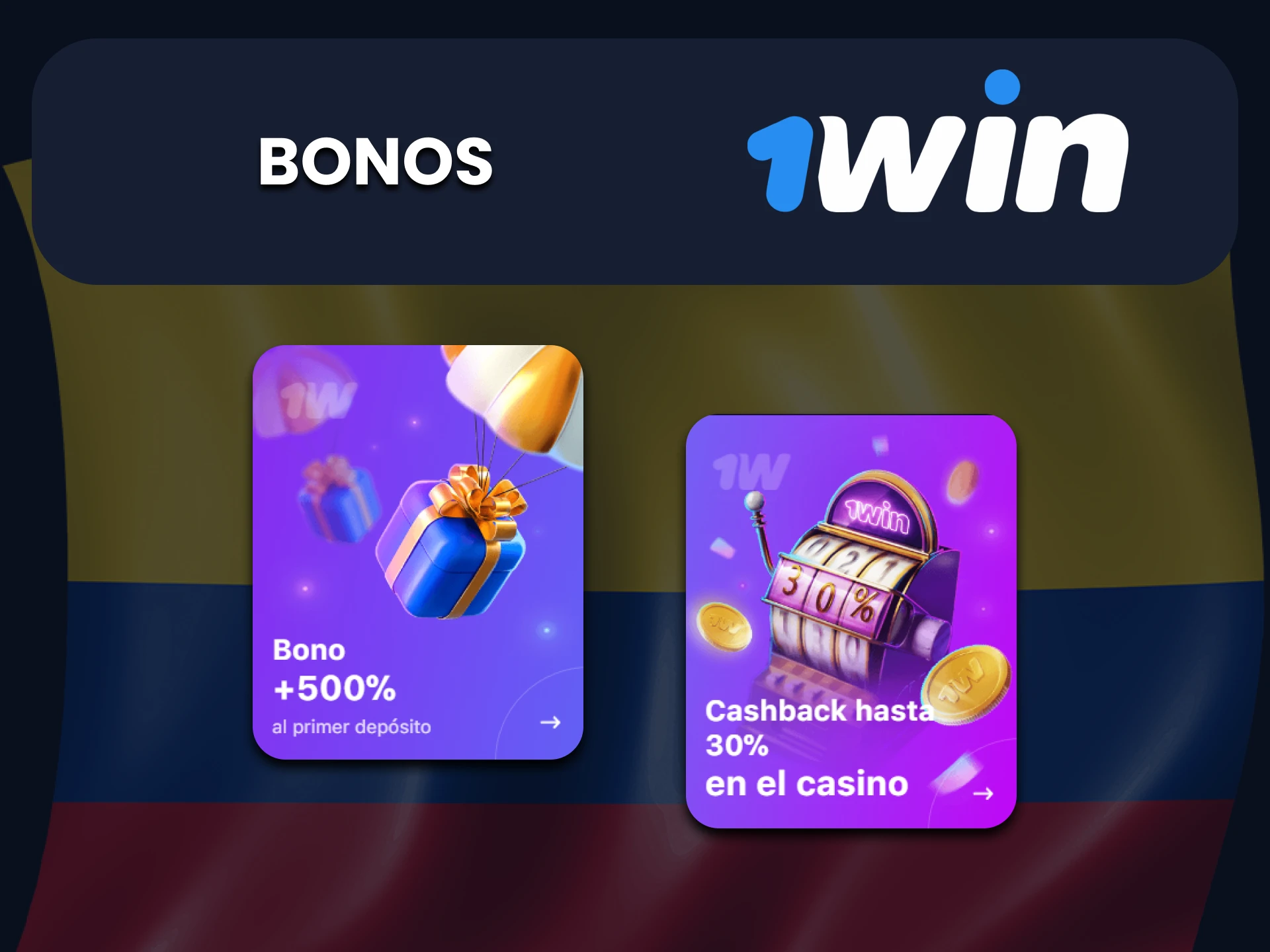 1Win ofrece muchos bonos para juegos rápidos.