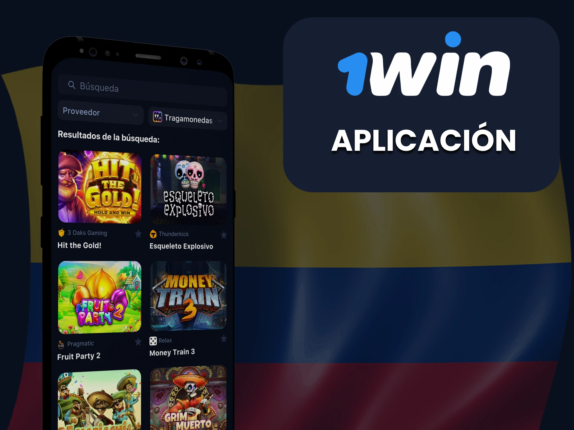 Puedes utilizar la aplicación para Android e iOS para jugar a 1Win Slots.