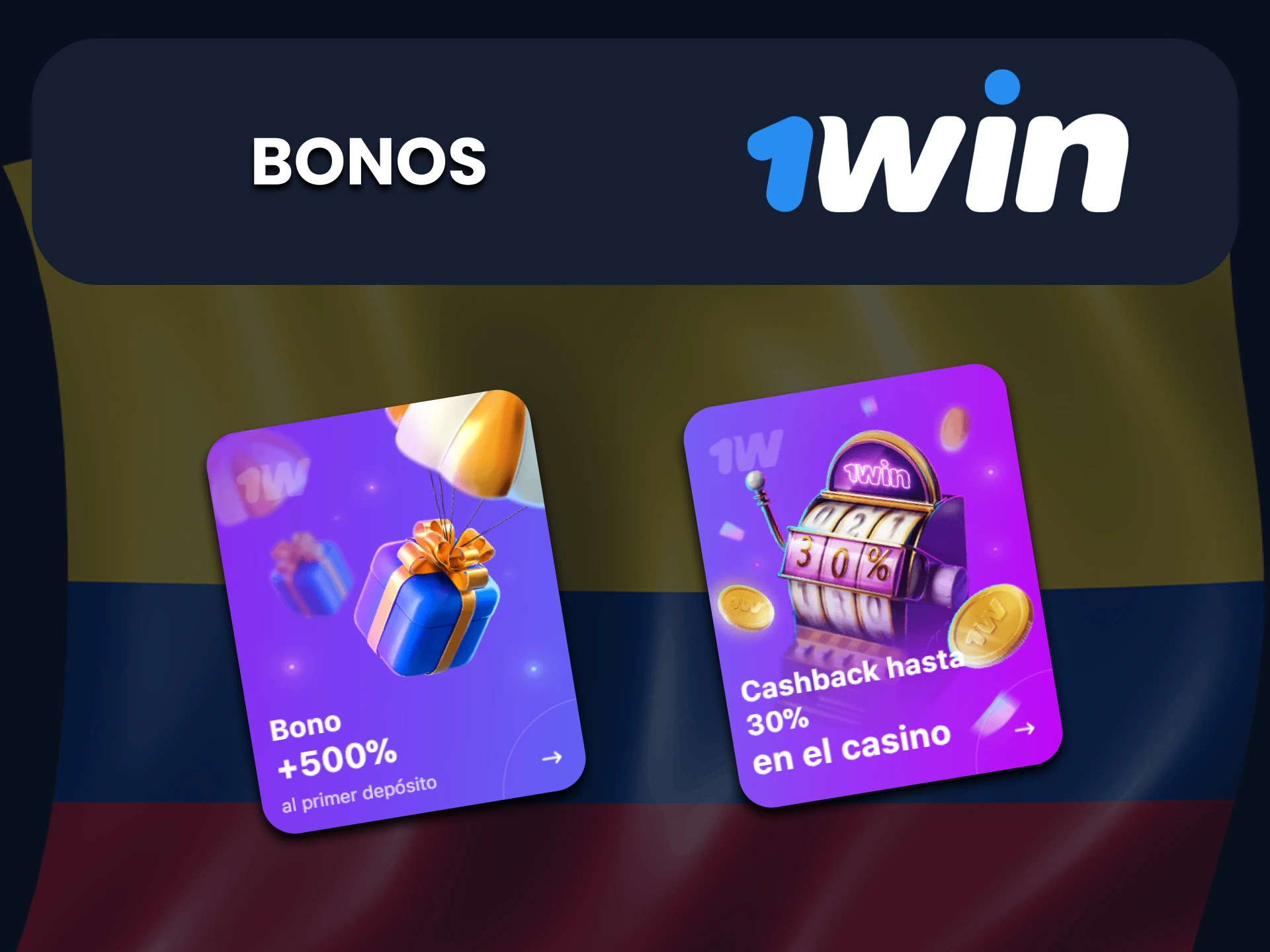 1Win ofrece distintas bonificaciones para los juegos con bote.