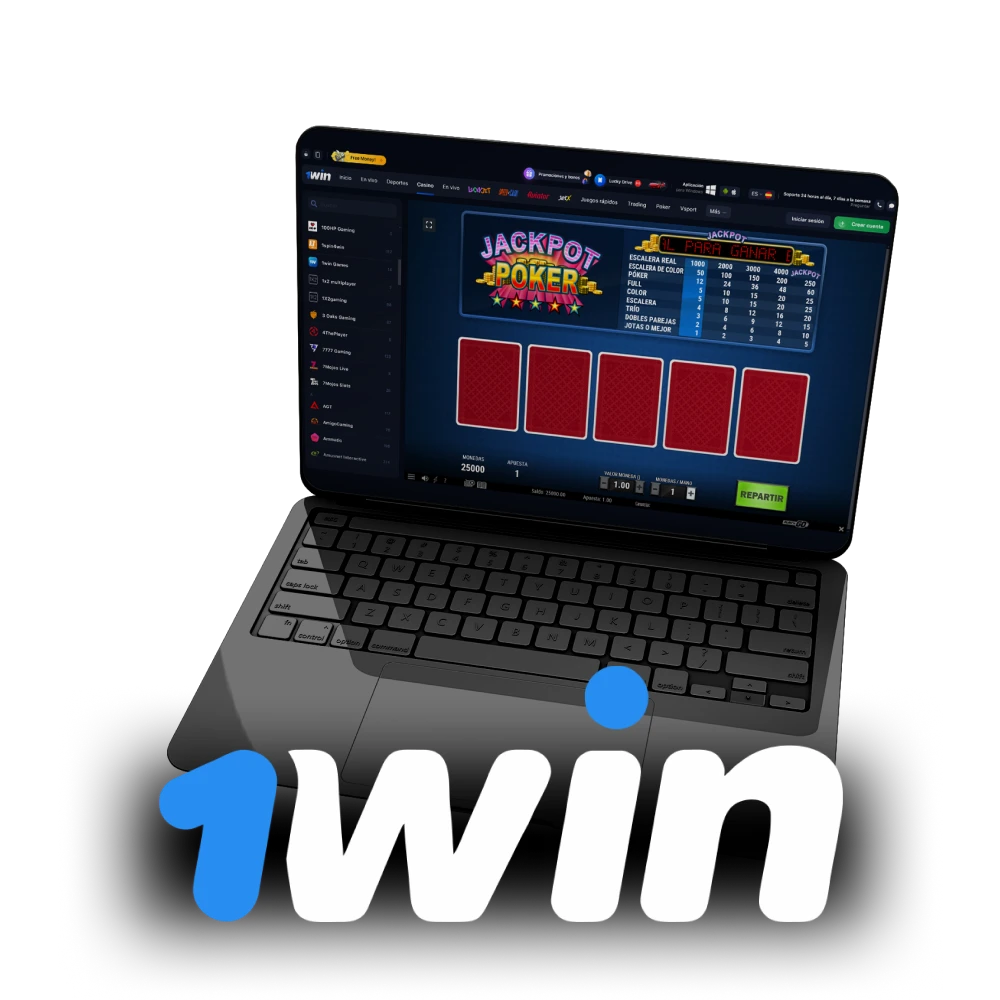 1Win es ideal para jugar al Jackpot.