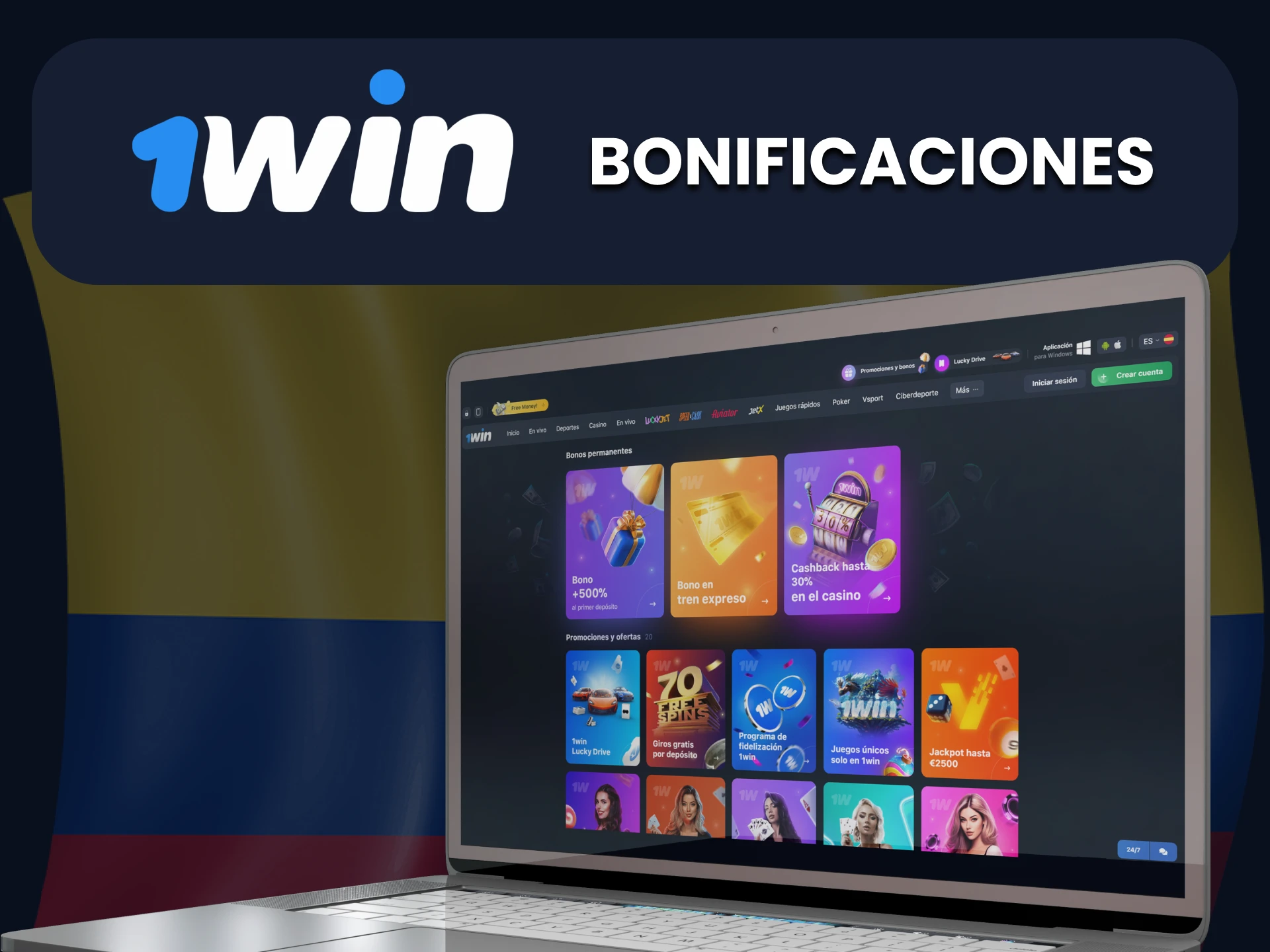 1Win ofrece muchos bonos y promociones al jugar a Penalty Shoot Out.