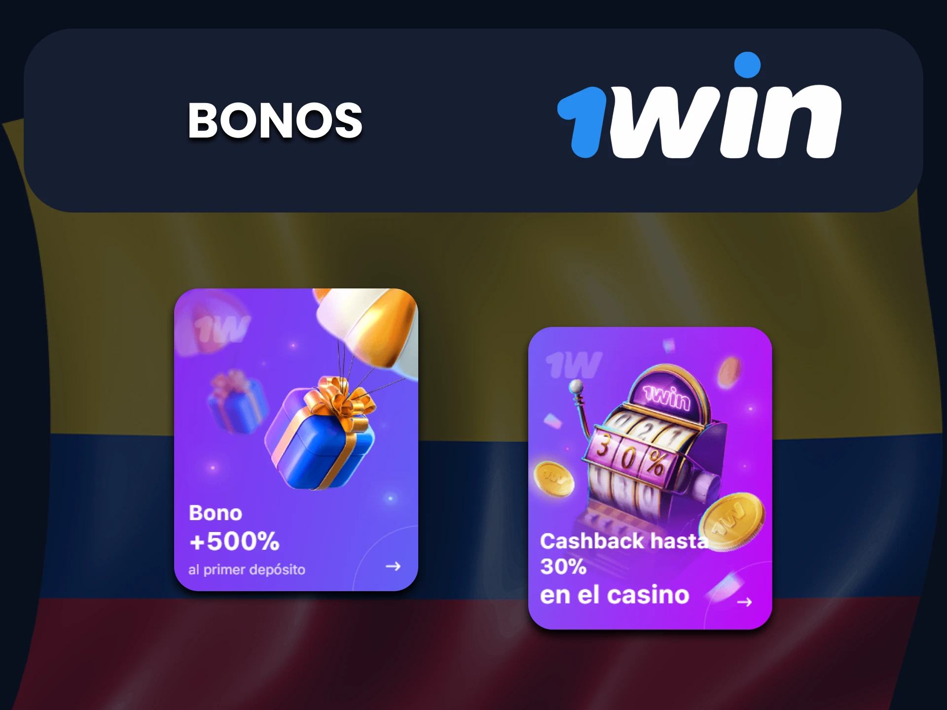 Puede utilizar muchos bonos diferentes para la ruleta 1Win.