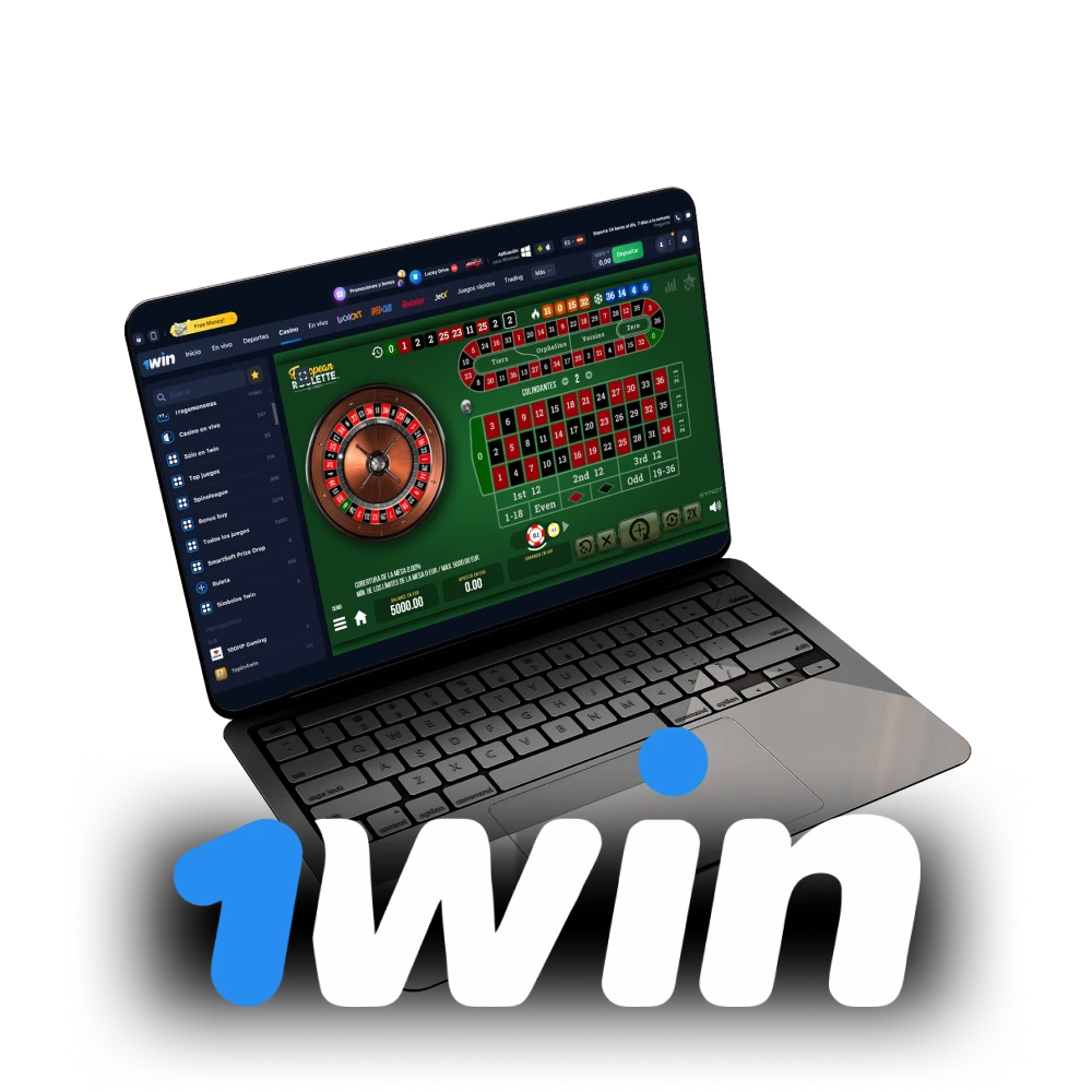 Para juegos de casino con 1Win ES, elija la ruleta.