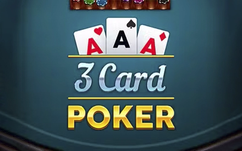 Viva emociones jugando al 3 Card Poker en 1Win Casino.