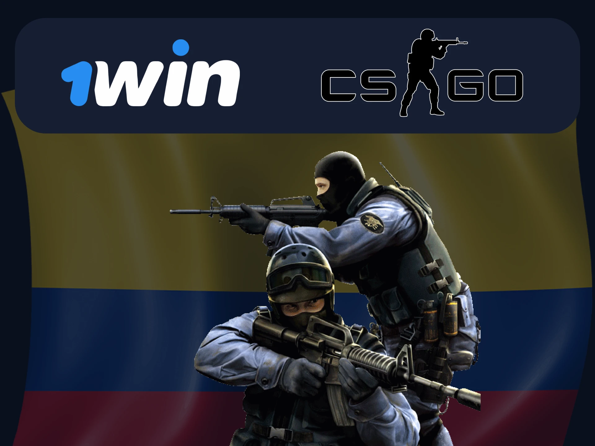 Para 1Win apuestas de deportes electrónicos, elija CS:GO.