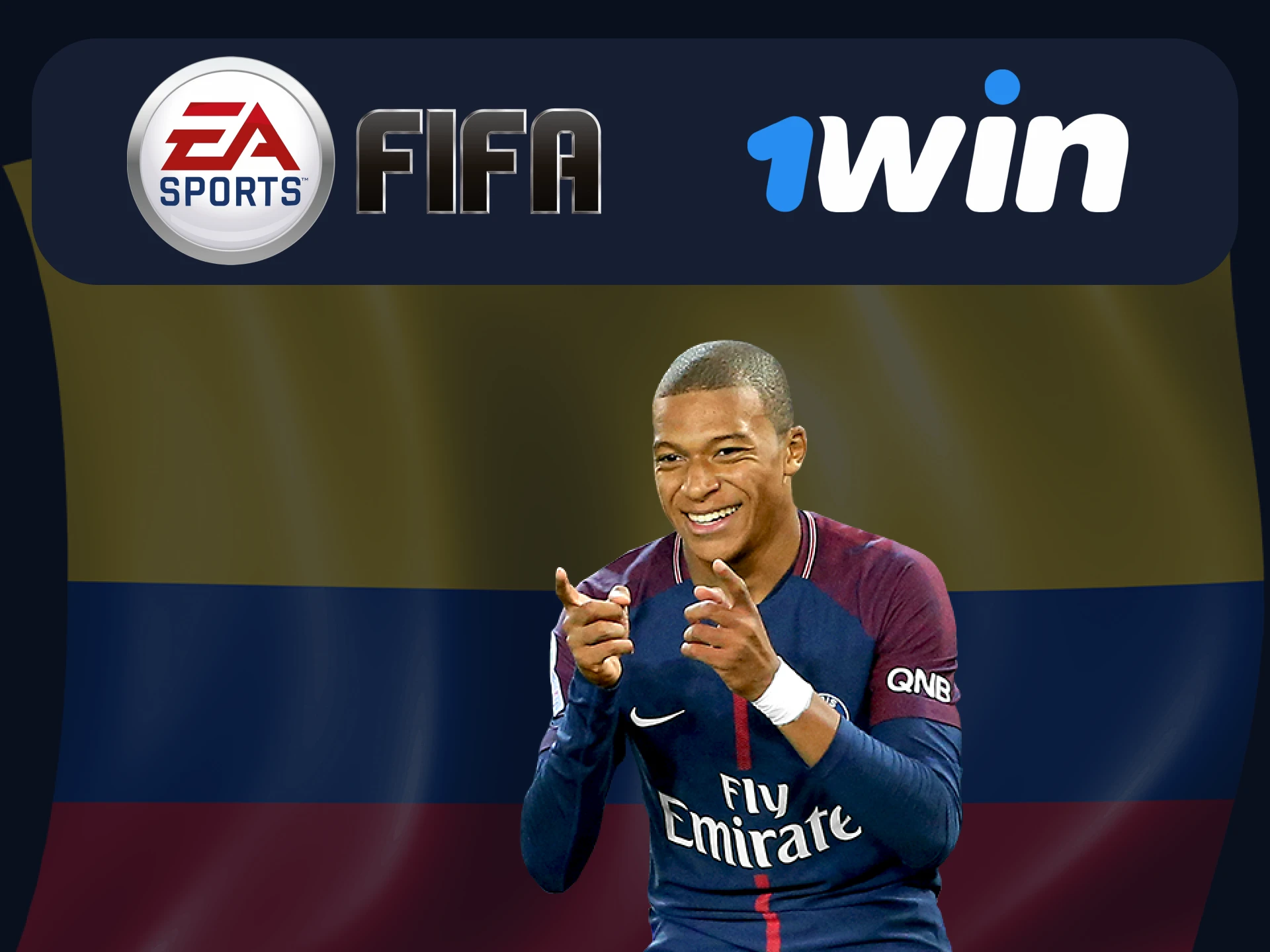 Realice apuestas en FIFA en la sección de deportes electrónicos desde 1Win.