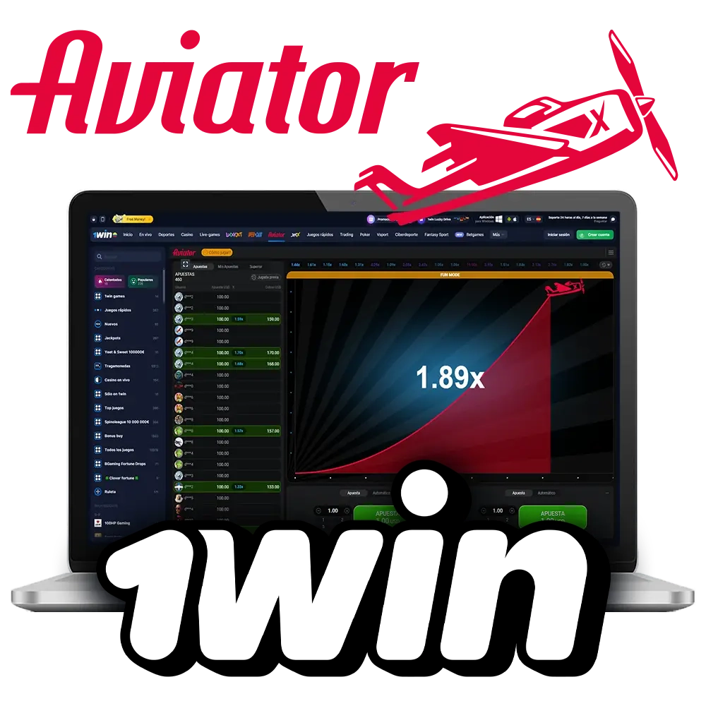 Juega al juego Aviator con 1Win y obtén un bono de +500%.