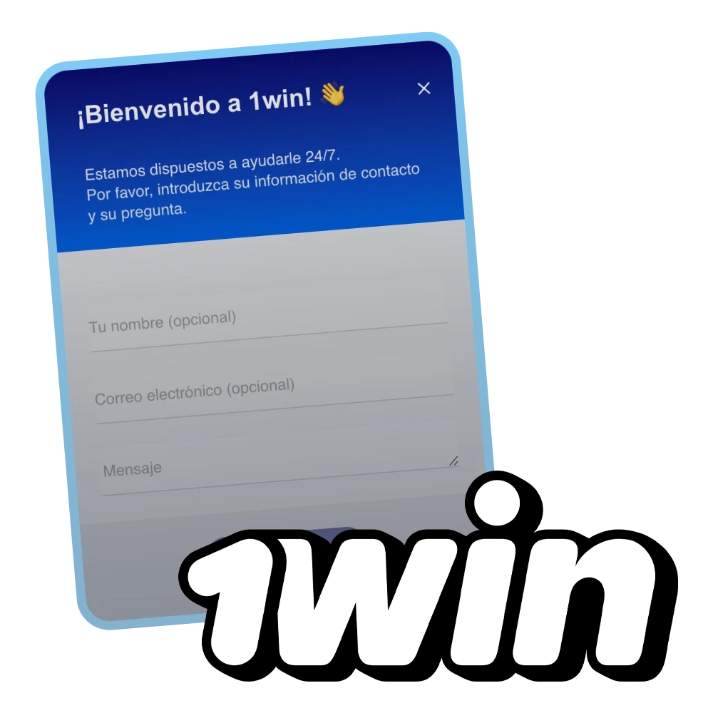 Hay muchas formas de contactar al equipo de 1Win en Colombia.