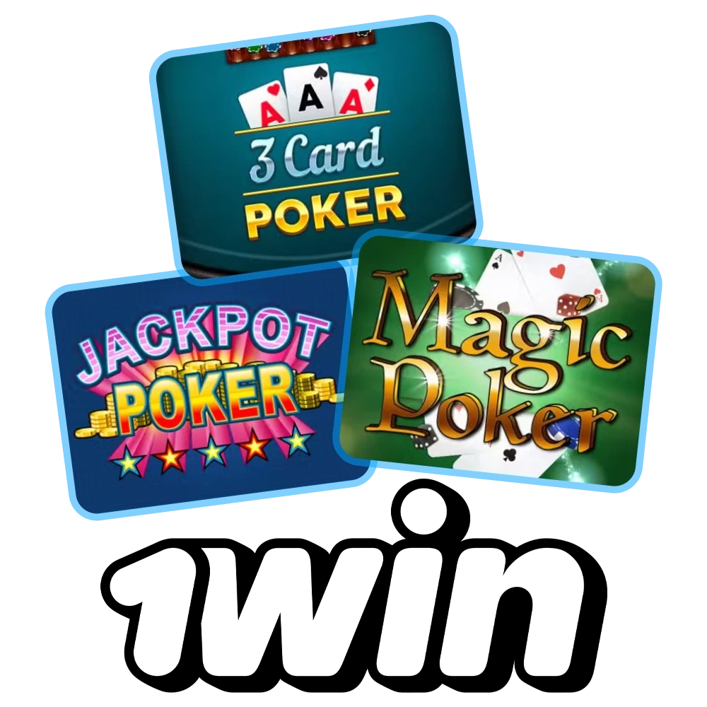 Elige 1Win para jugar al poker en Colombia.
