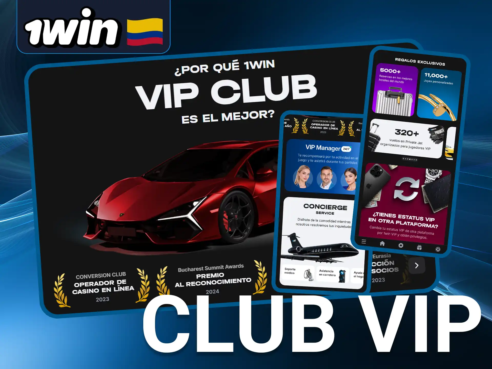 Entra al Club VIP de 1Win es sumarte a una élite.
