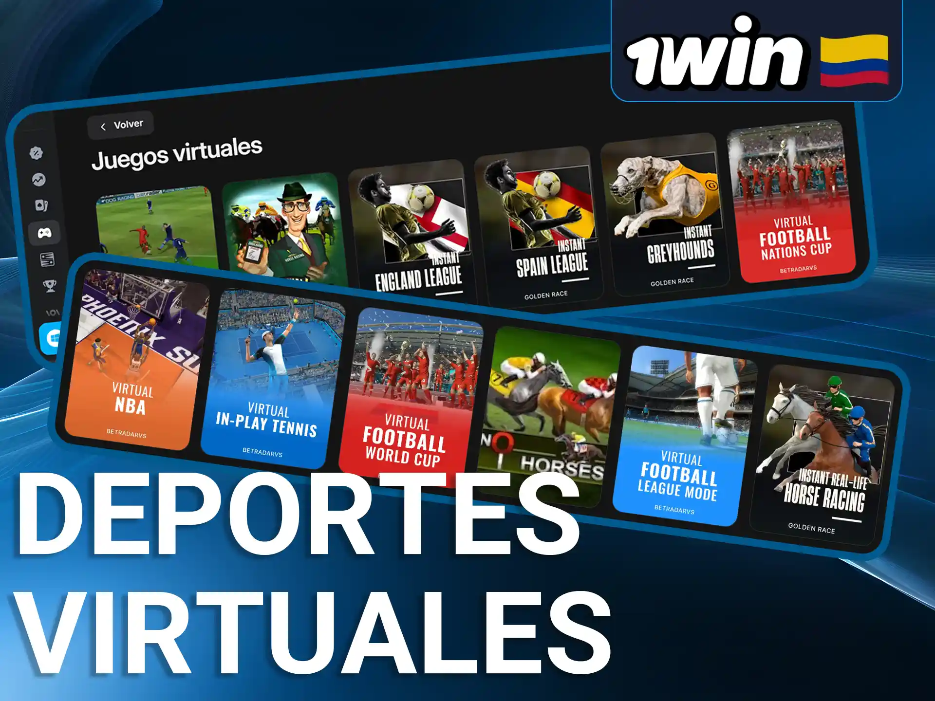 El sitio web oficial de 1 win ofrece una amplia gama de deportes virtuales.